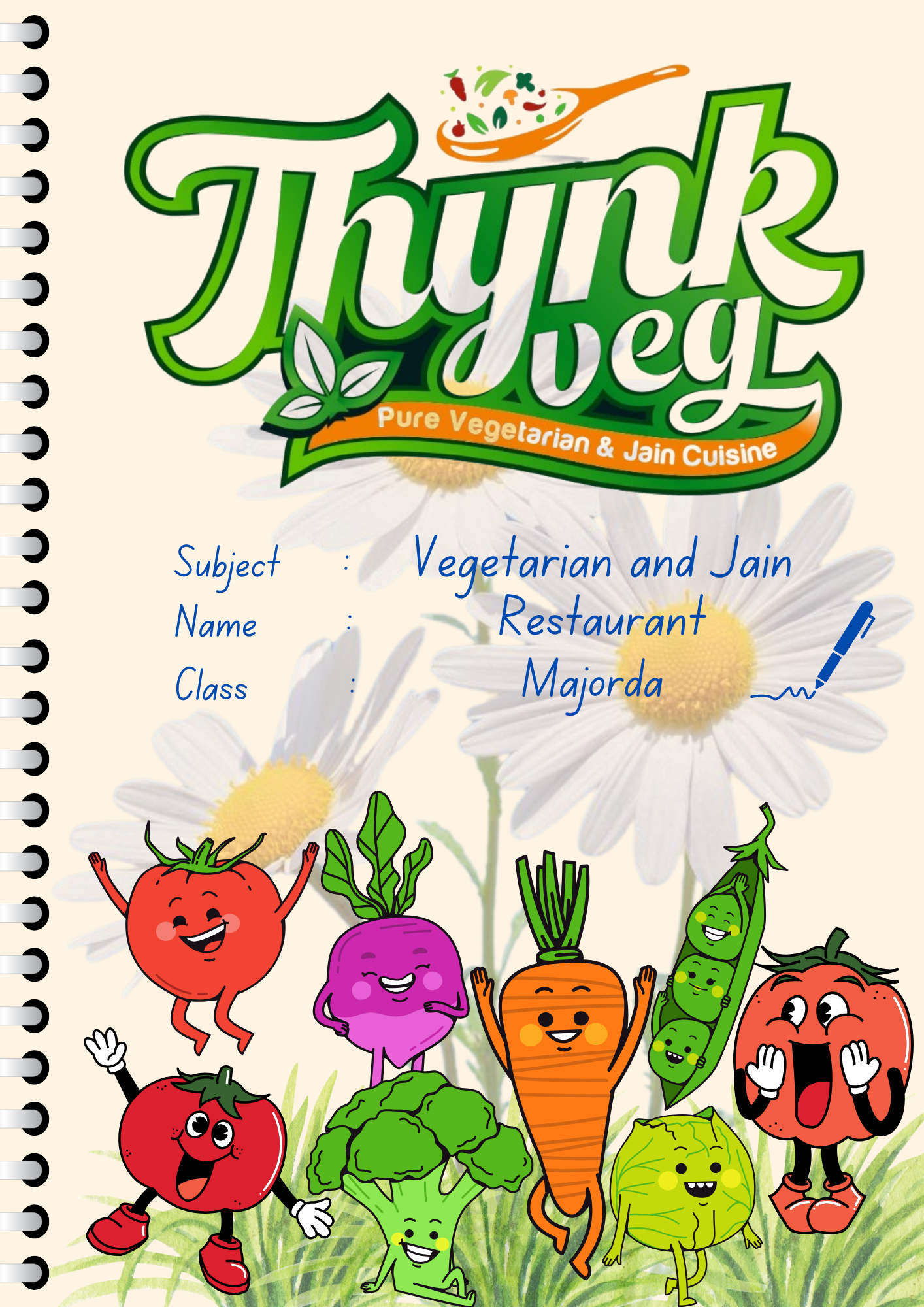 Menu Cover